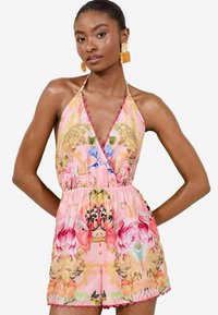 Lipsy REGULAR FIT - PRINTED COVER-UP - Overal - pink