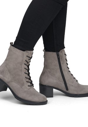 Remonte, REMONTE SCHNÜRSTIEFEL D2A80 - Lace-up ankle boots - grey