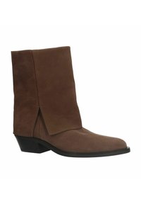 Manfield MIT UMSCHLAG - Stivaletti texani / biker - taupe