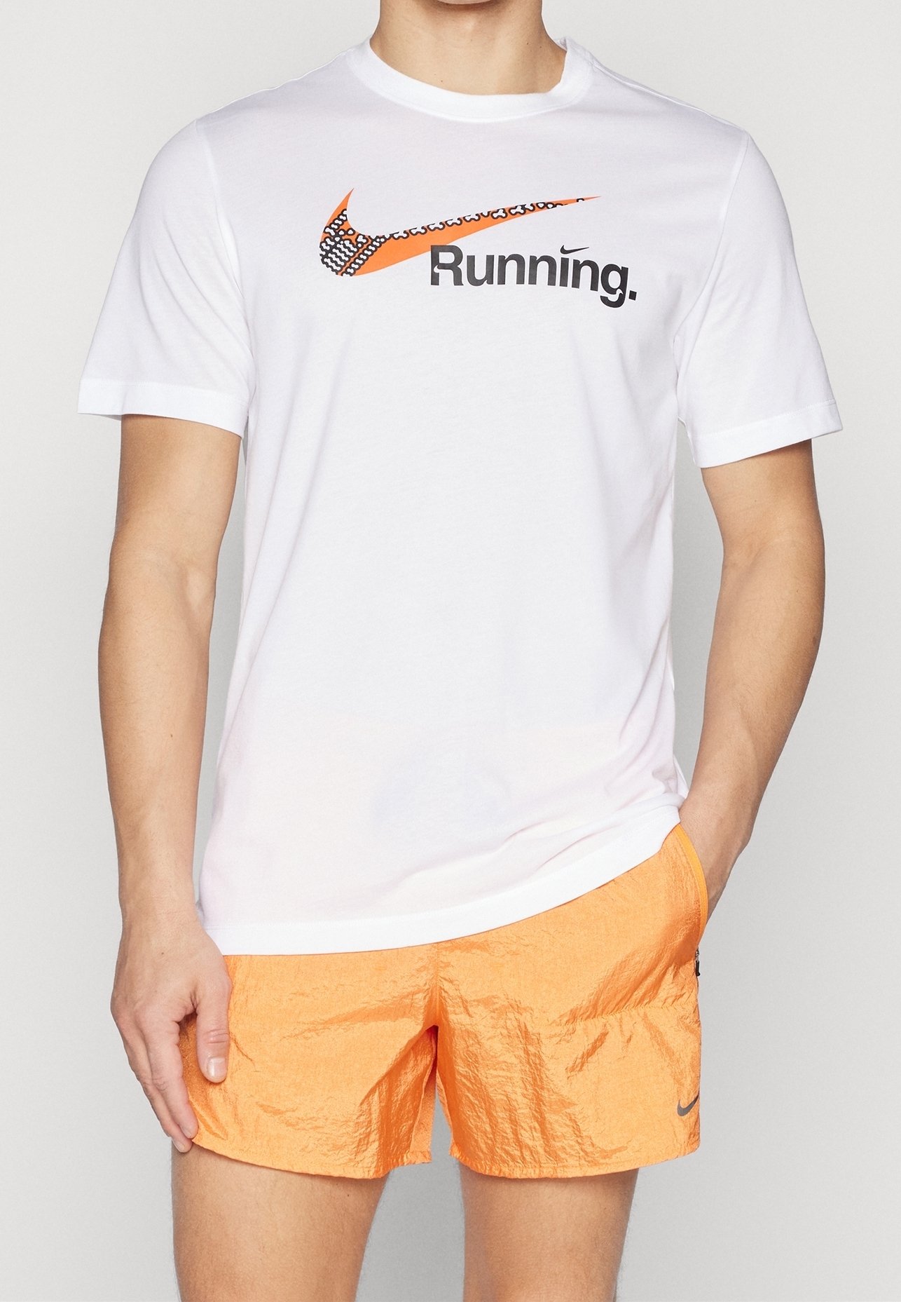 nike shirt white and orange
