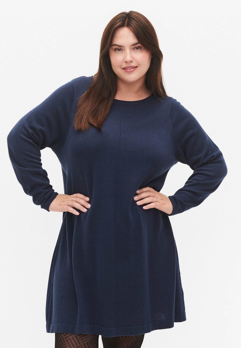 Blend Sweat Zippé - Dress Blues/bleu