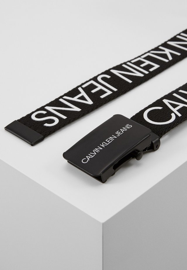 LOGO BELT UNISEX - Ceinture - black