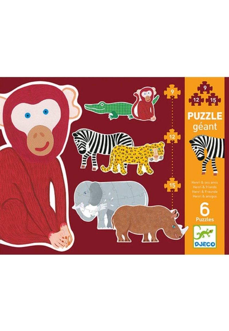 Kinder Kuscheltiere | Djeco EVOLUTIONÄRES Puzzle multi coloured/mehrfarbig - YK37104 Kinder Kuscheltiere | Djeco EVOLUTIONÄRES Puzzle multi coloured/mehrfarbig - YK37104
