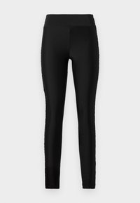 SHINY SUMATRA - Leggings - black