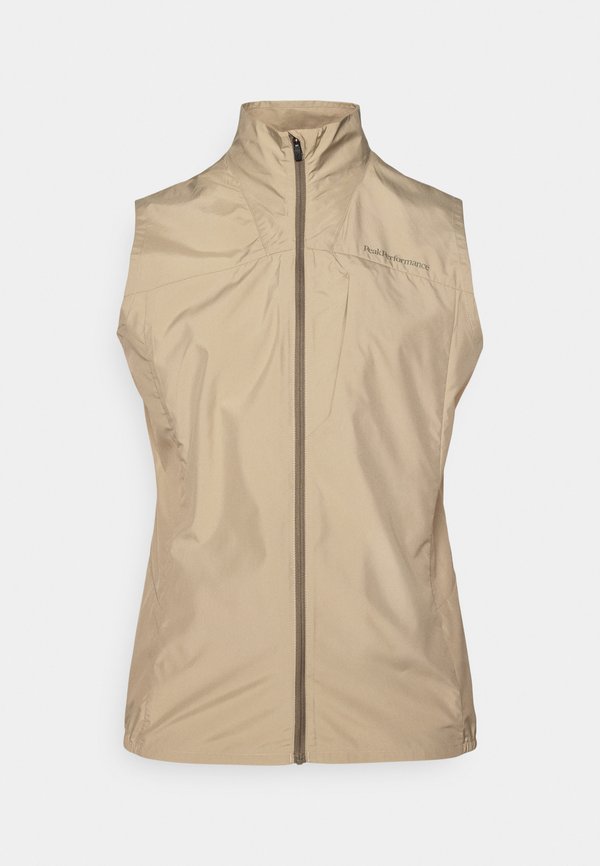 GLIDER WIND VEST - Waistcoat - avid beige3