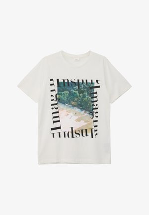 s.Oliver T-shirt print - ecru