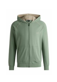 BOSS MIX MATCH - Felpa con zip - light green