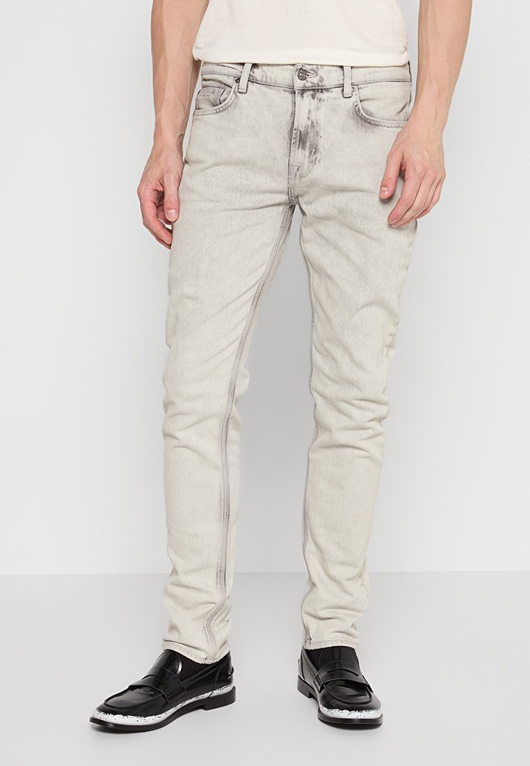 7 For All Mankind Jeans Skinny Fit lichtgrijs