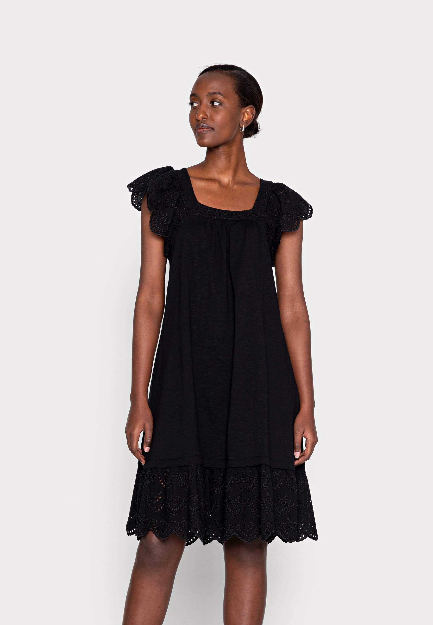 edc by Esprit LACE - Vestito estivo - black/nero - Zalando