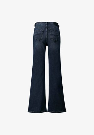Pepe Jeans, FLARE HW WILLA - Zvonové džínsy - stone wash blue black tencel blend