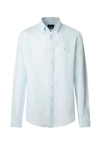 TAILORED FIT LINEN BROMPTON SHIRT - Camicia - ice blue
