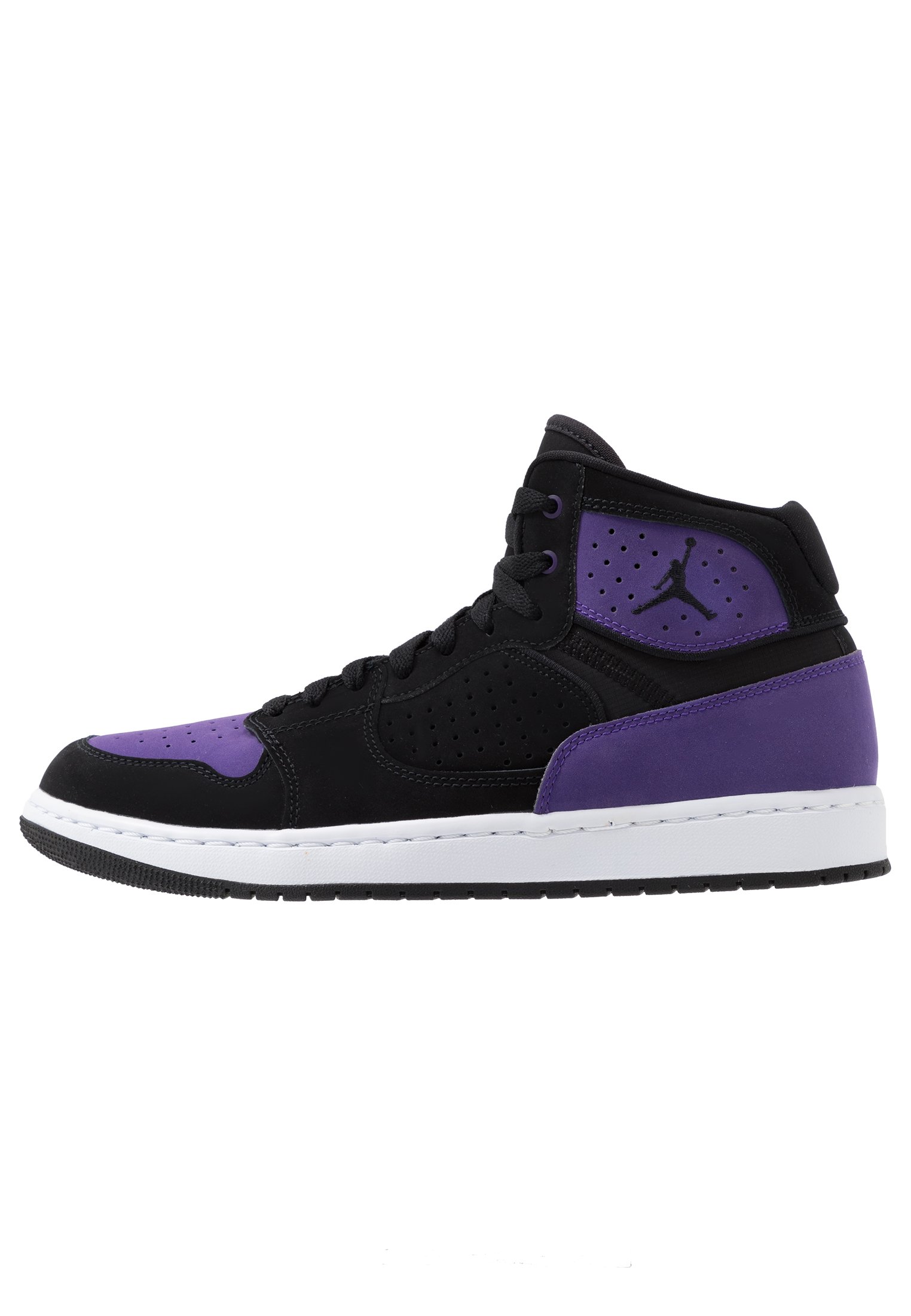 jordan access black purple