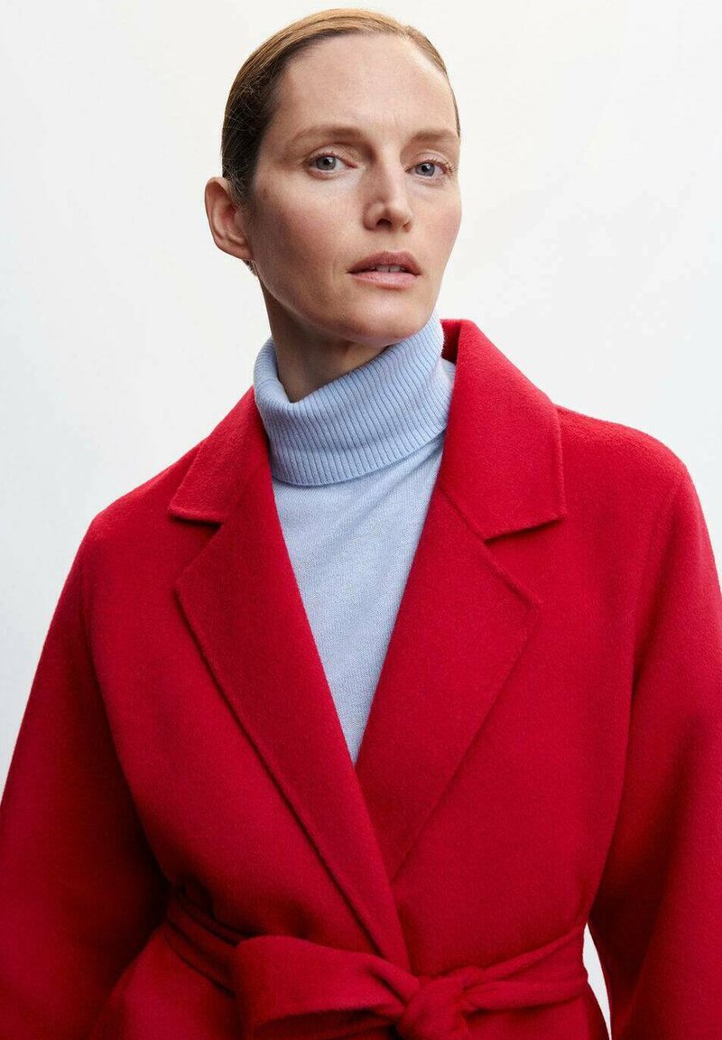 Mango BATIN Manteau classique rouge ZALANDO.FR