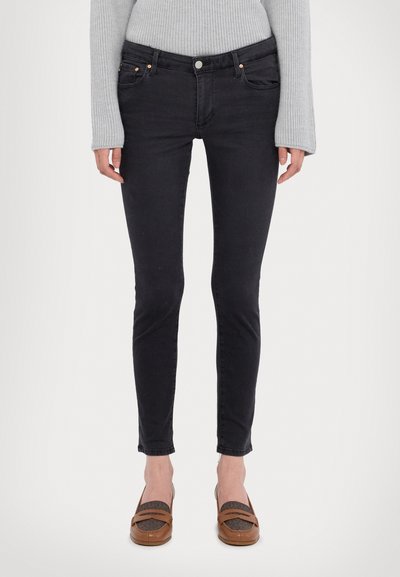 AG Jeans Skinny džíny - anthracite black