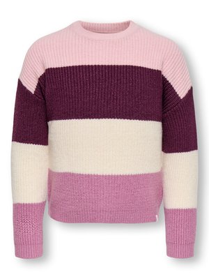 KMGSANDY - Strikkegenser - mauve wine