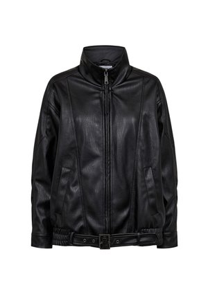 Nümph, Veste en similicuir - caviar