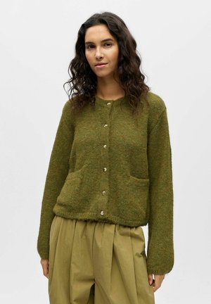 OBJSAGGIA RE LS NOOS - Cardigan - fir green