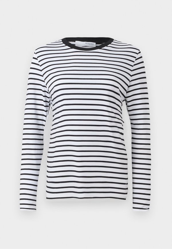 SLFESSENTIAL STRIPED O NECK TEE - Long sleeved top2