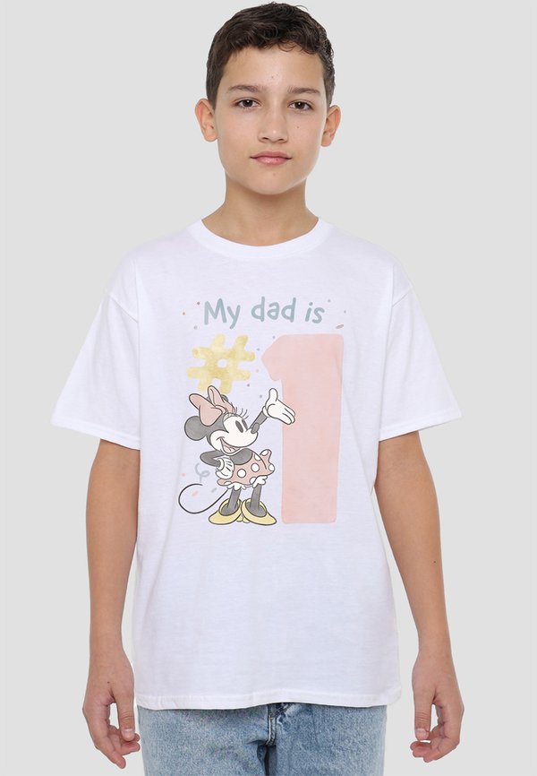 MINNIE MOUSE NO.1 DAD WATERCOLOUR - T-Shirt print