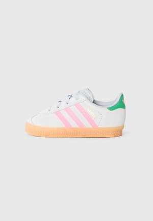 GAZELLE UNISEX - Baskets basses - halo silver-coloured/lucid pink/green