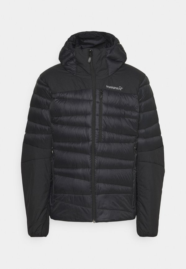 FALKETIND HOOD - Down jacket - caviar