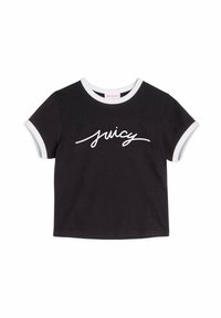SCRIPT RINGER - Triko s potiskem - black