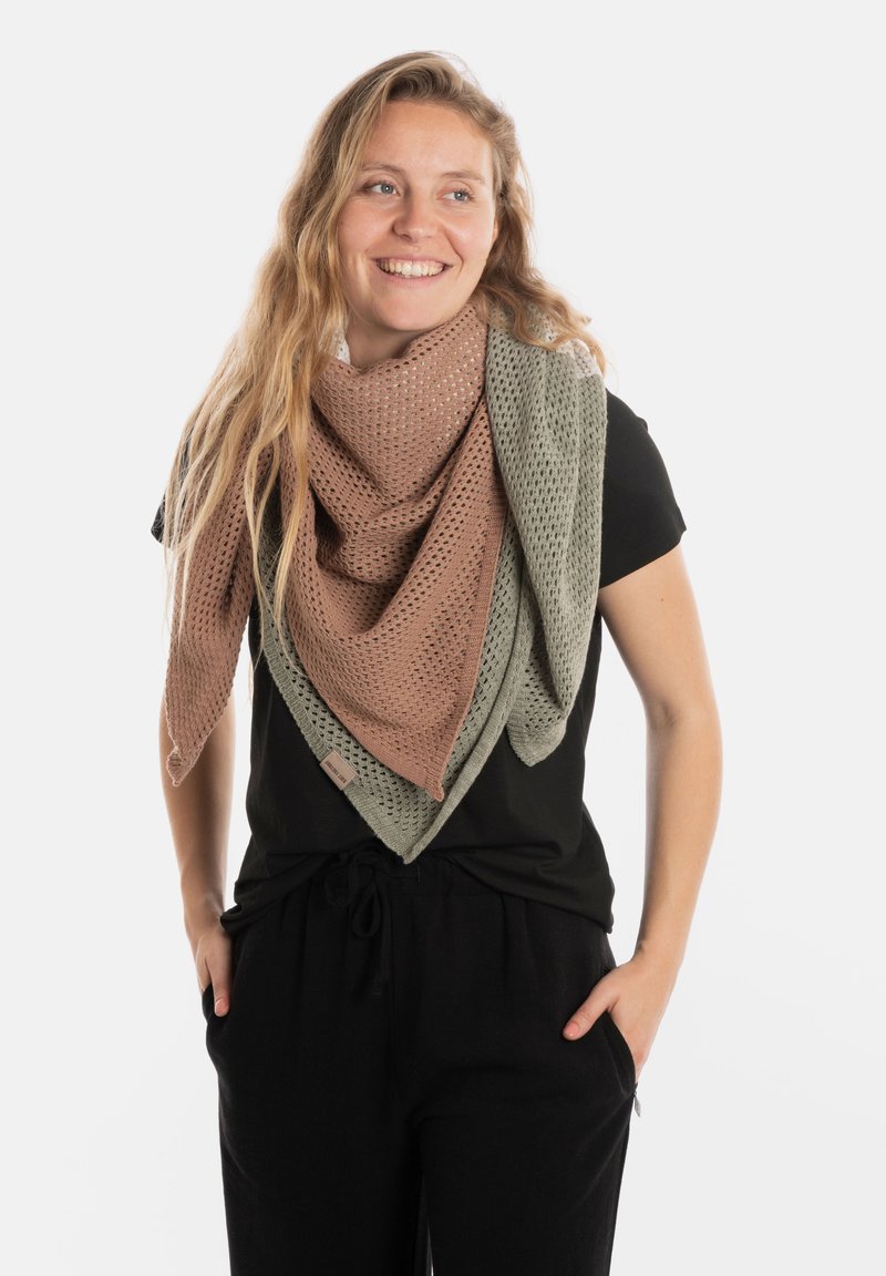 Knit Factory Sjaal - botanic beige