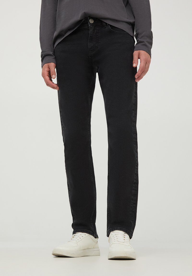 Terranova Jeans a sigaretta - nero denim