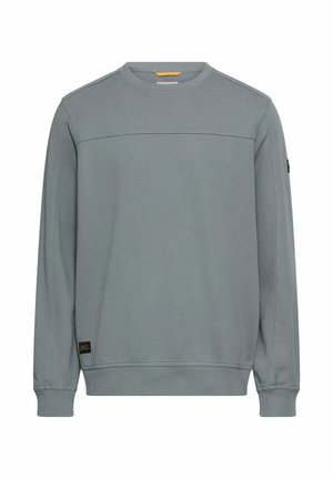 MIT RUNDHALSAUSSCHNITT - Sweatshirt - stormy blue