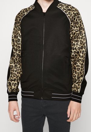 Zip-up sweatshirt - black