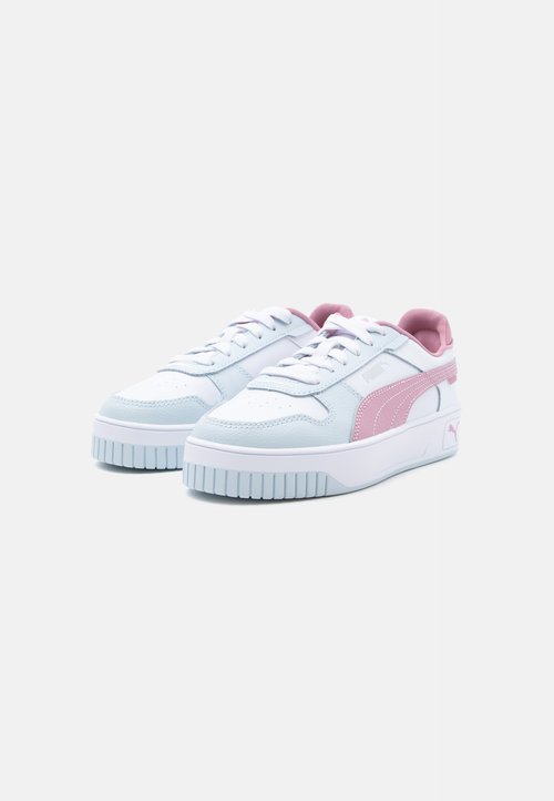 PUMA CARINA STREET JR UNISEX - Trainers - white/poised pink/sea glass — foto 2