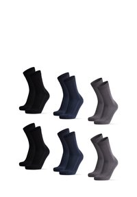 Unselected, black/grey/navy
