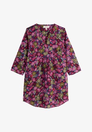 Seasalt Cornwall, SEASALT CORNWALL OP ART TUNIC - Blouse - pink - sketchbook blooms rosa