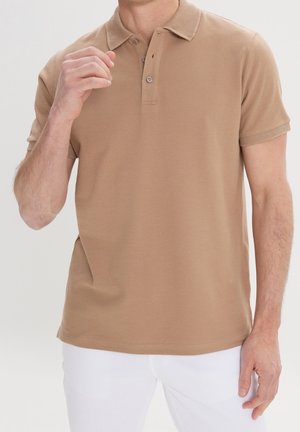 Poloshirt - light brown