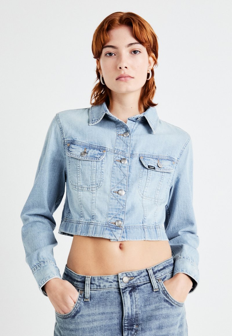 Lee CROPPED RIDER SHIRT - Camicia - modern blue