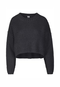 WIDE OVERSIZE  - Strickpullover - black