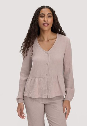 Nachtwäsche Shirt - mandelbraun