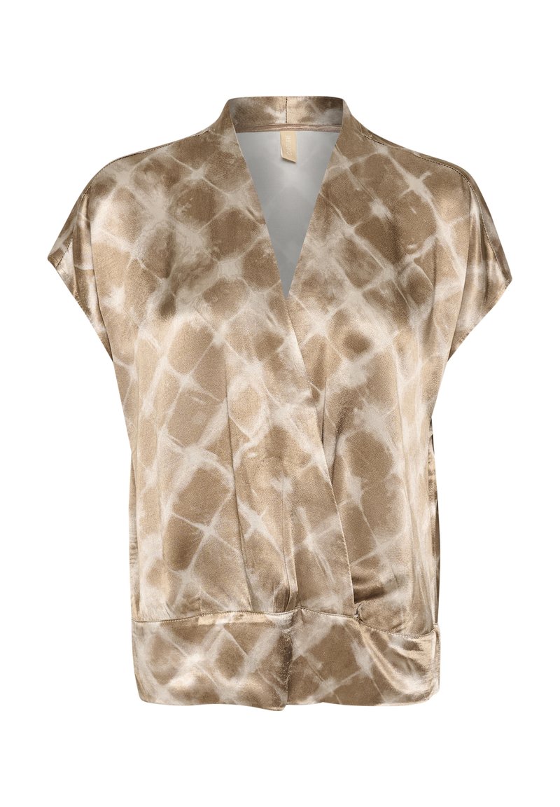 culture Blouse zandkleur