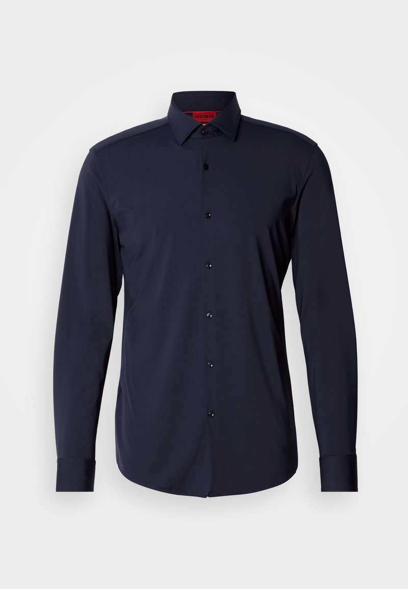 HUGO Overhemd donkerblauw