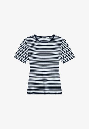 Dobber, T-shirts print - dk blue stripe