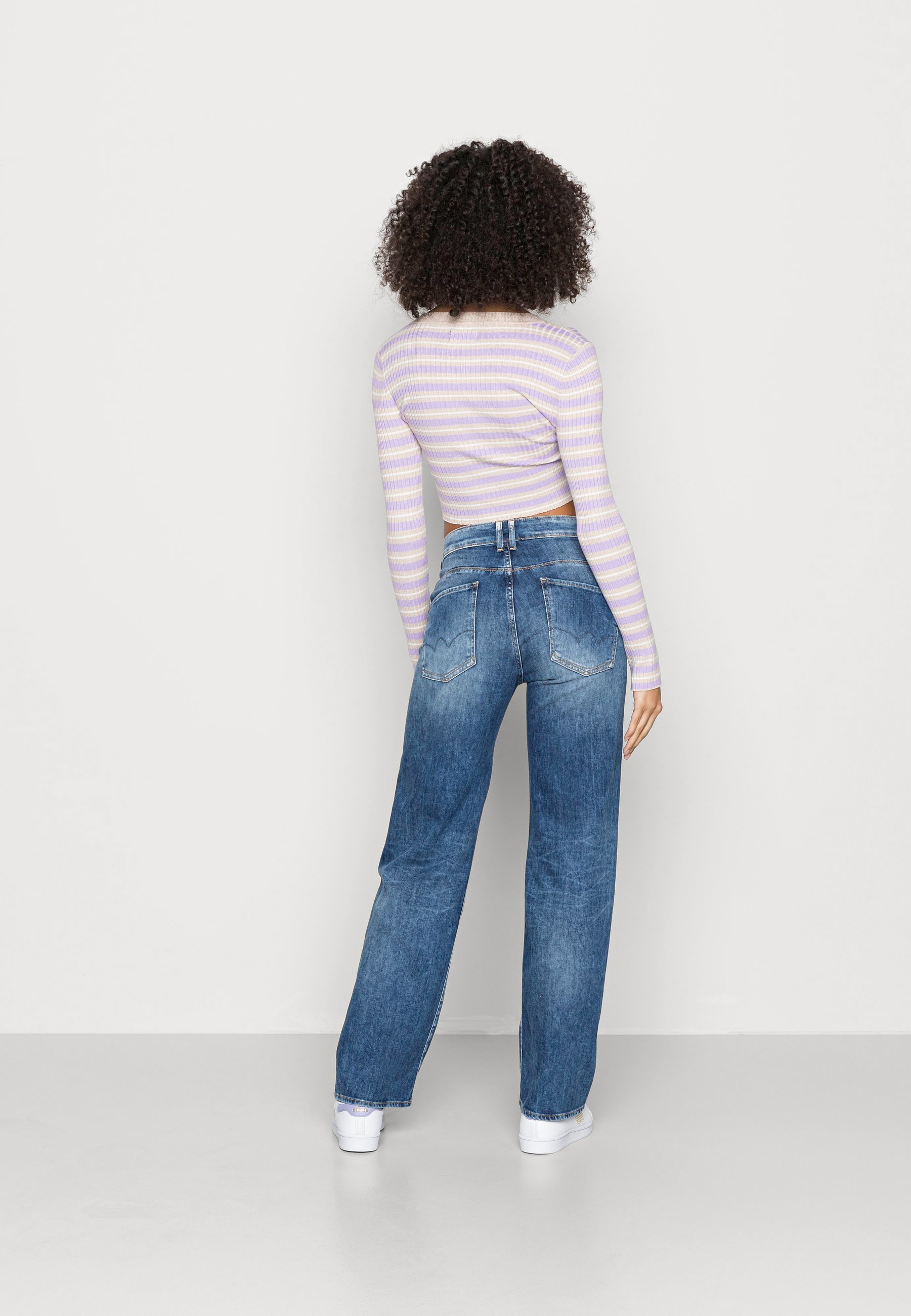 Le Temps Des Cerises PULPHI - Relaxed fit jeans - blue/stone blue denim -  Zalando.de