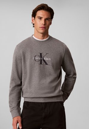 Calvin Klein Jeans, Sweatshirt - med grey heather