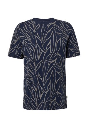 T-Shirt print - tiefblau