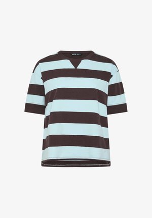 Yours Clothing, WOMEN'S BASIC T-SHIRTS - - T-shirt print - chocolate