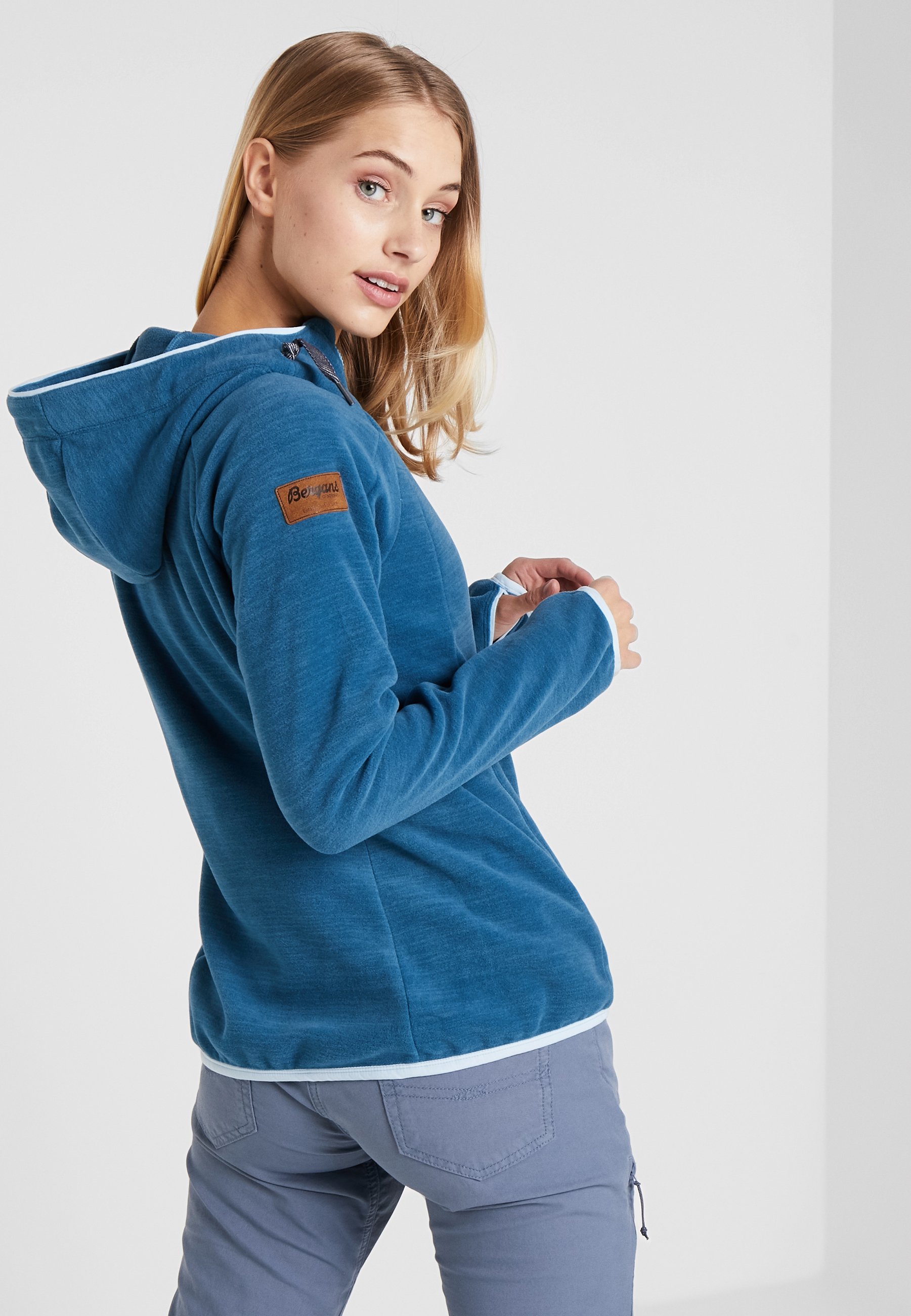 Bergans HAREID Fleecejakke stoneblue Zalando.no Bergans HAREID Fleecejakke stoneblue Zalando.no