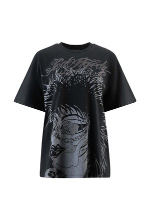 Ed Hardy PRETTY - Print T-shirt - black