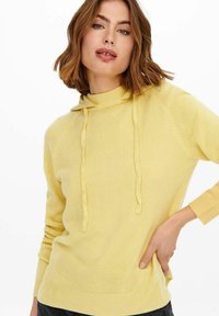 ONLY Jersey con capucha - straw
