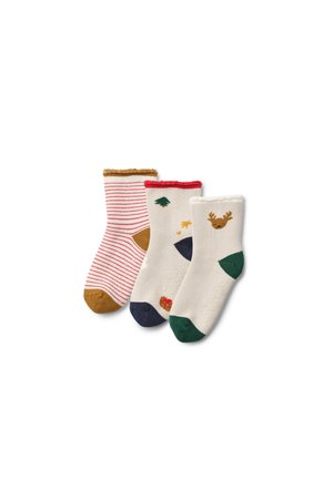 Liewood ELOY UNISEX 3 PACK - Strumpor - holiday/sandy