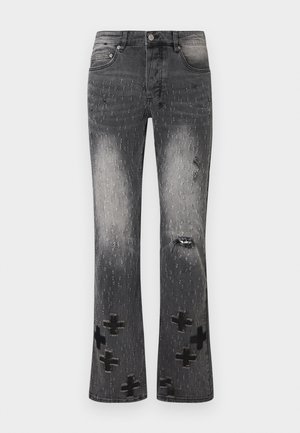 BRONKO SHOTGUN - Jeans Straight Leg - charcoal black