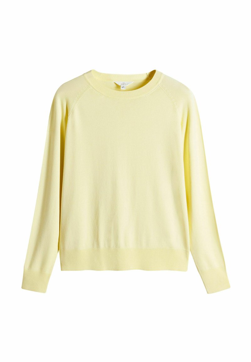 THE SET Trui - yellow
